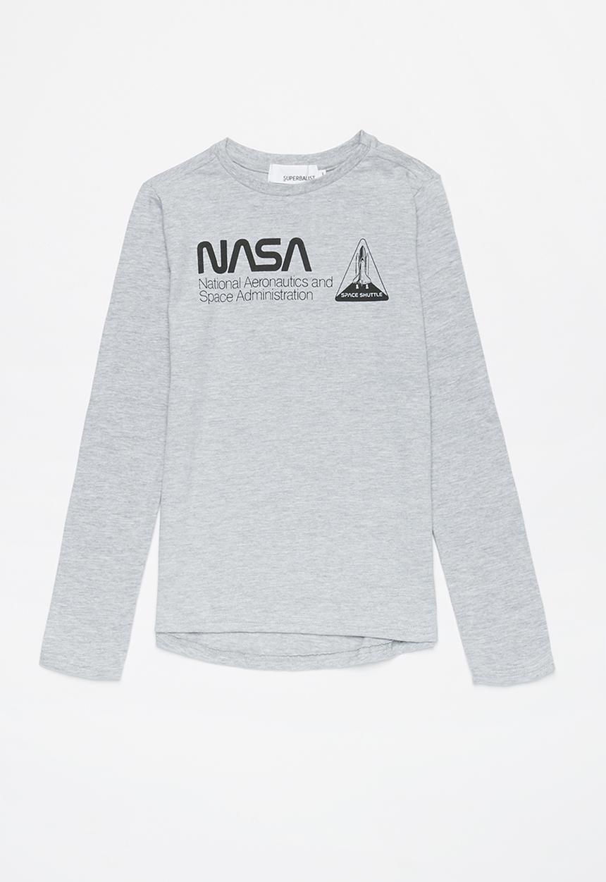 Superbalist - Nasa boys styled tee - grey