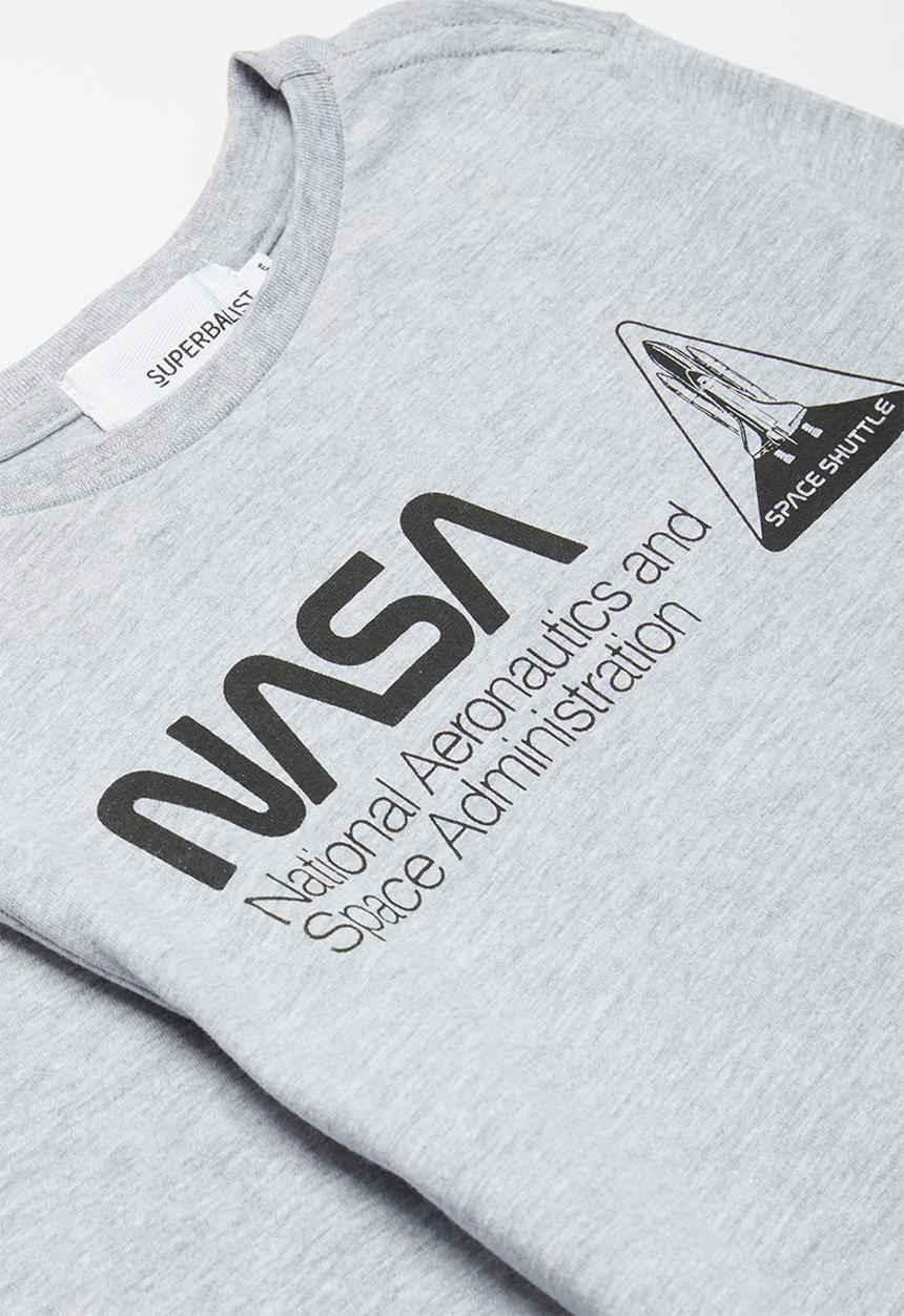 Superbalist - Nasa boys styled tee - grey