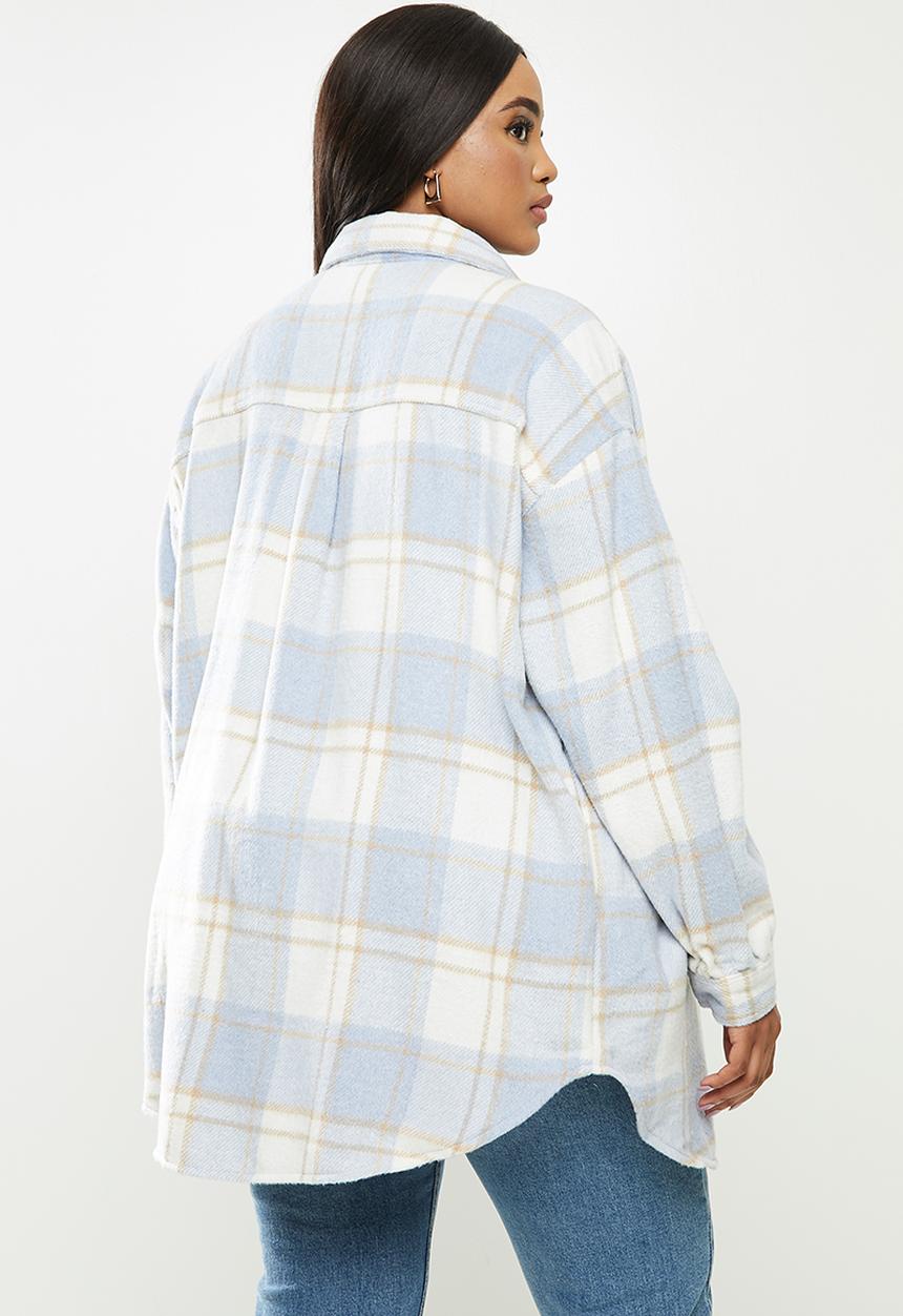 Cotton On - Curve shacket - blue 
