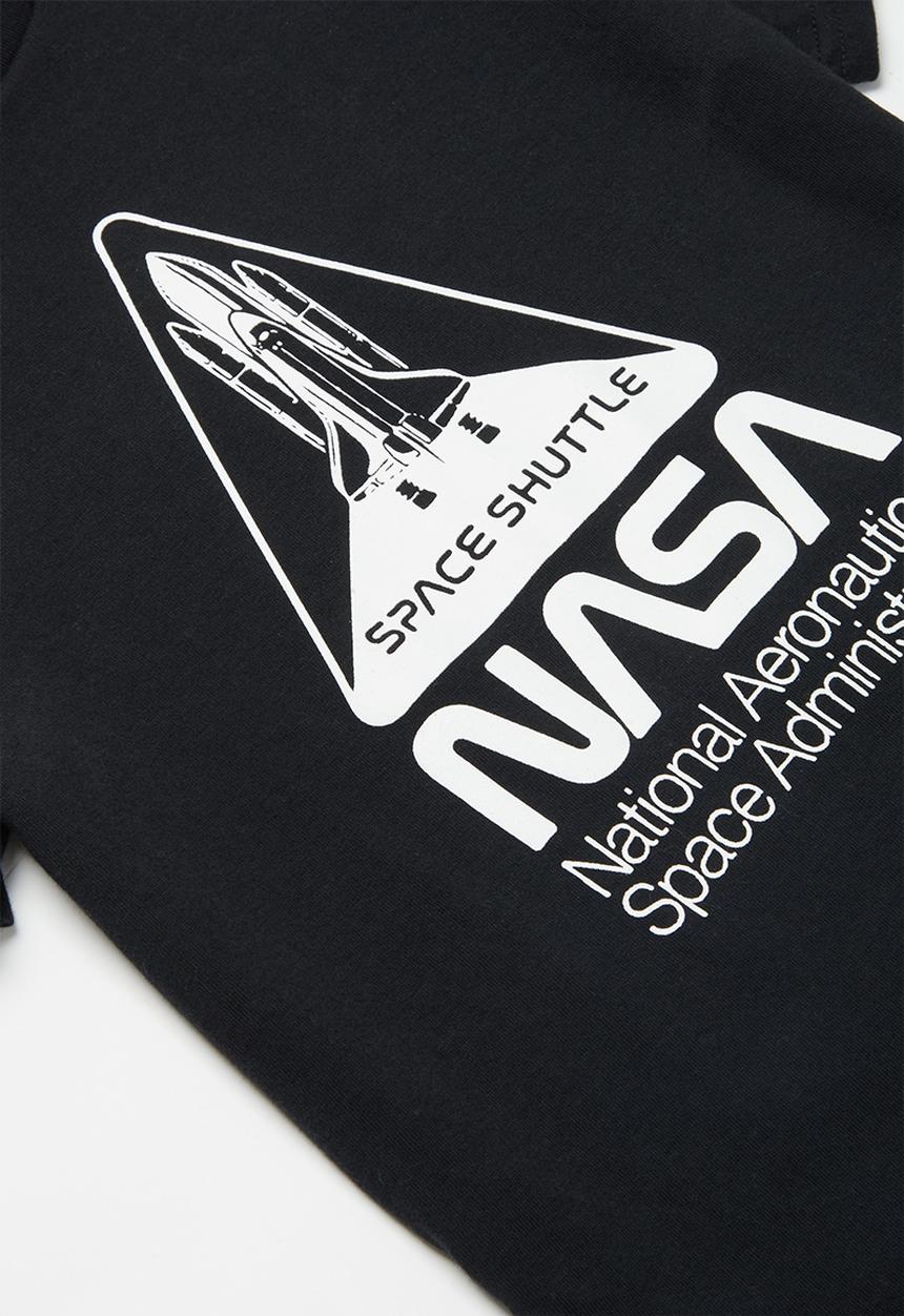 Superbalist - Nasa boys printed tee - black