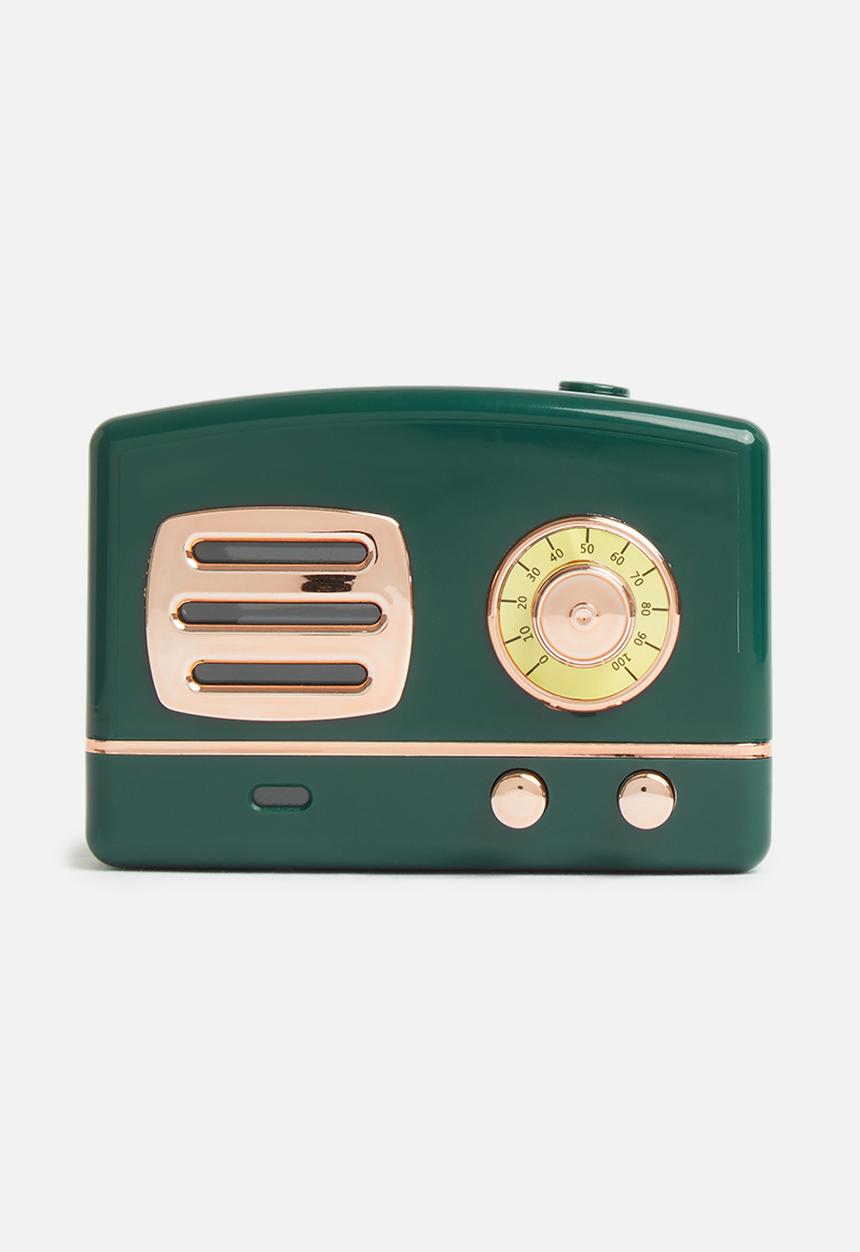 Bespoke & Co. - Retro radio humidifier - emerald