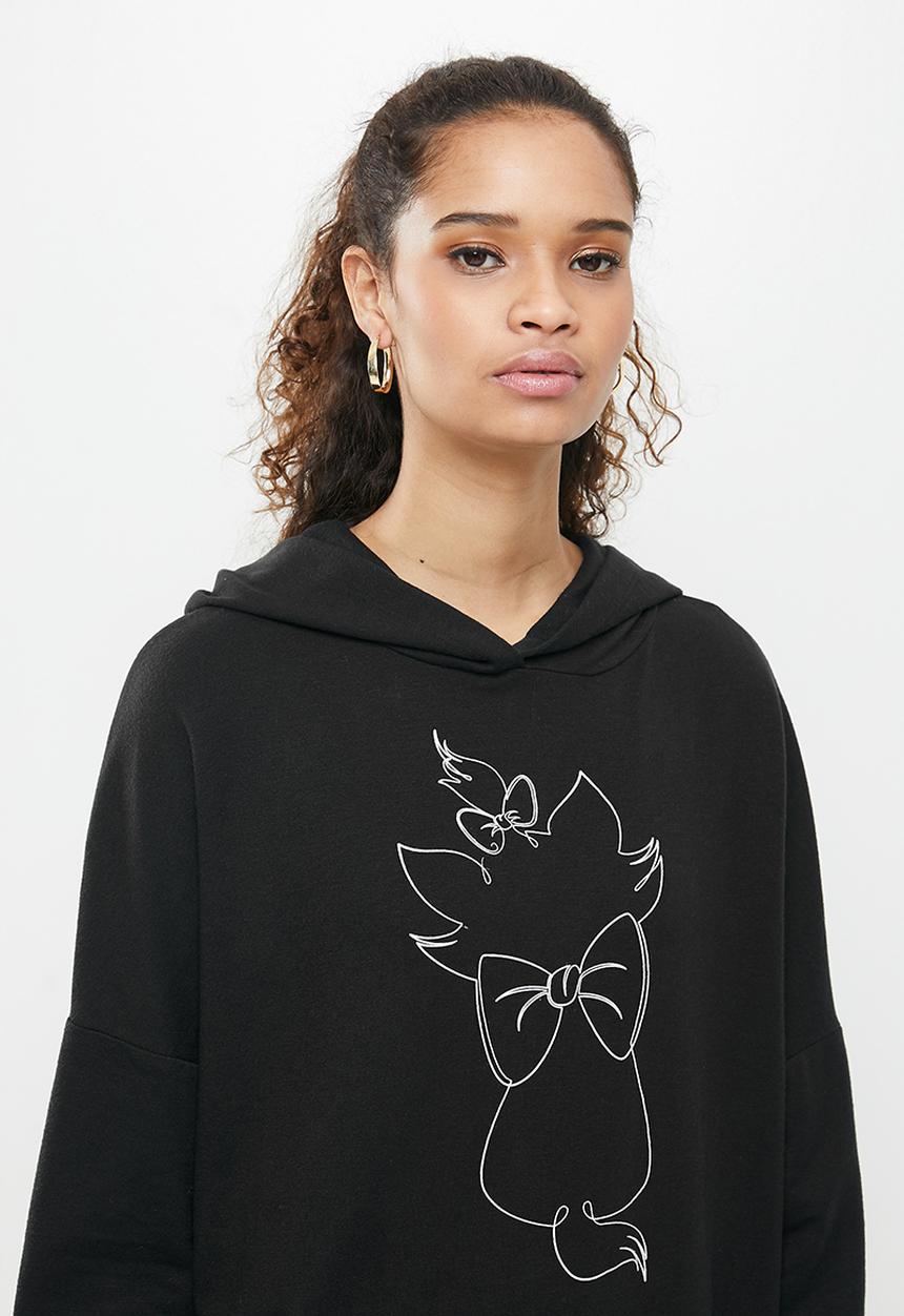 Blake - Oversized hoodie - black 