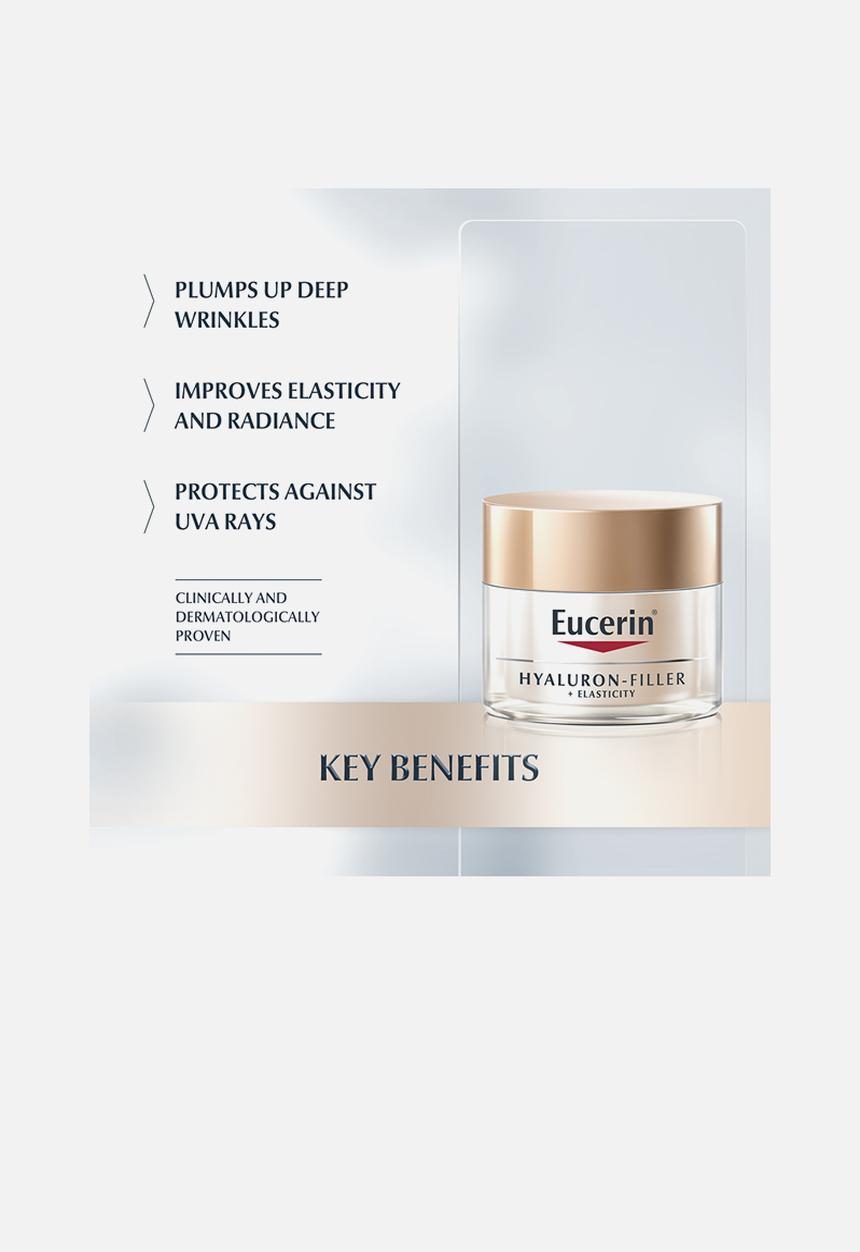 Eucerin - Hyaluron - Filler + Elasticity Moisturiser Day - 50ml