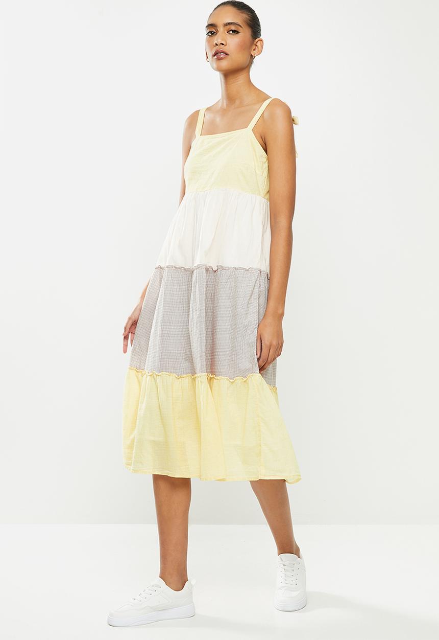 Vero Moda - Haddy calf dress - multi 