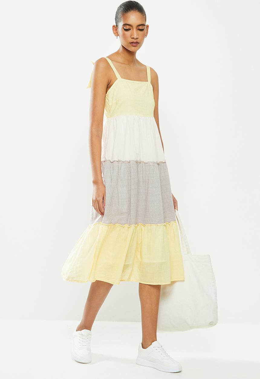 Vero Moda - Haddy calf dress - multi 