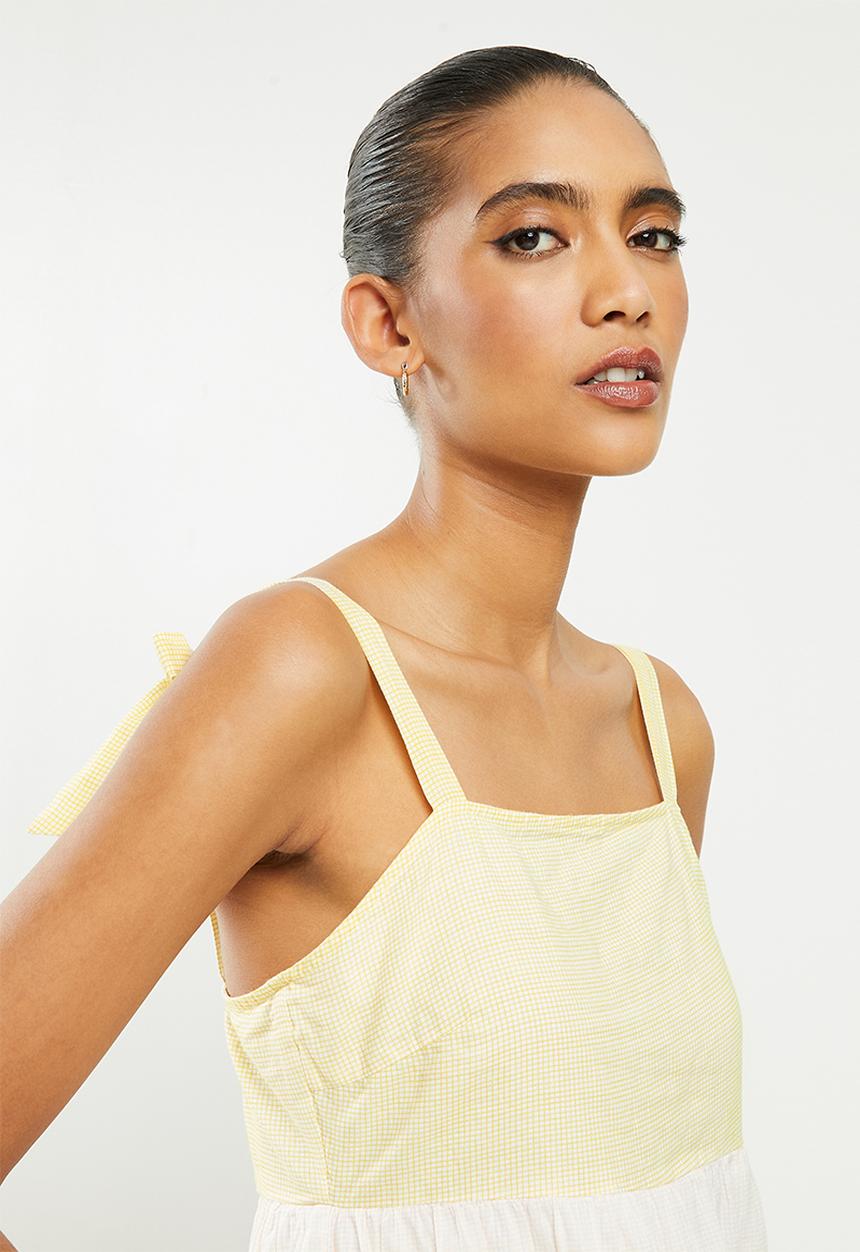 Vero Moda - Haddy calf dress - multi 