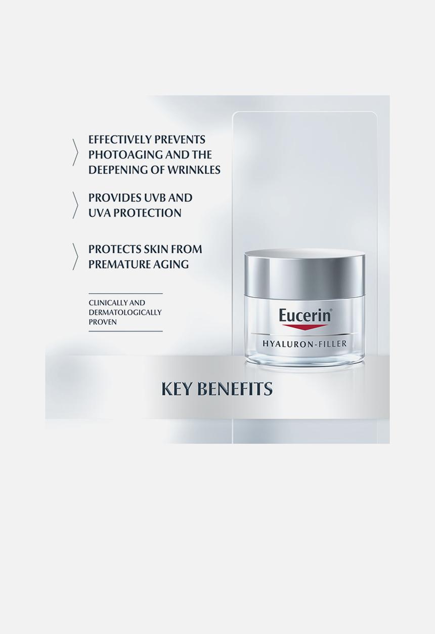 Eucerin - Hyaluron - Filler Moisturiser SPF 30 Day - 50ml