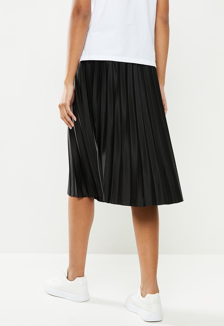 Jacqueline de Yong - Gayel pleated skirt - black