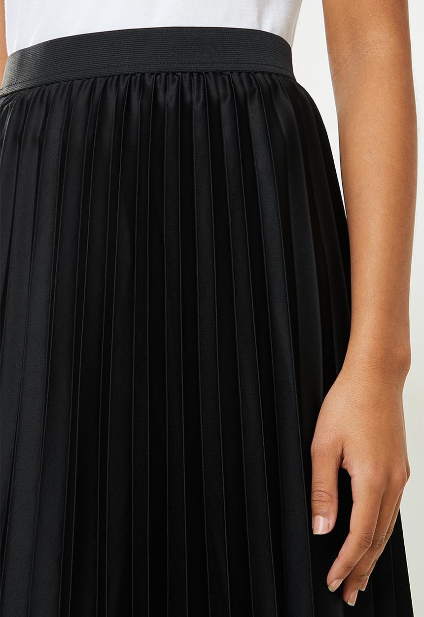 Jacqueline de Yong - Gayel pleated skirt - black