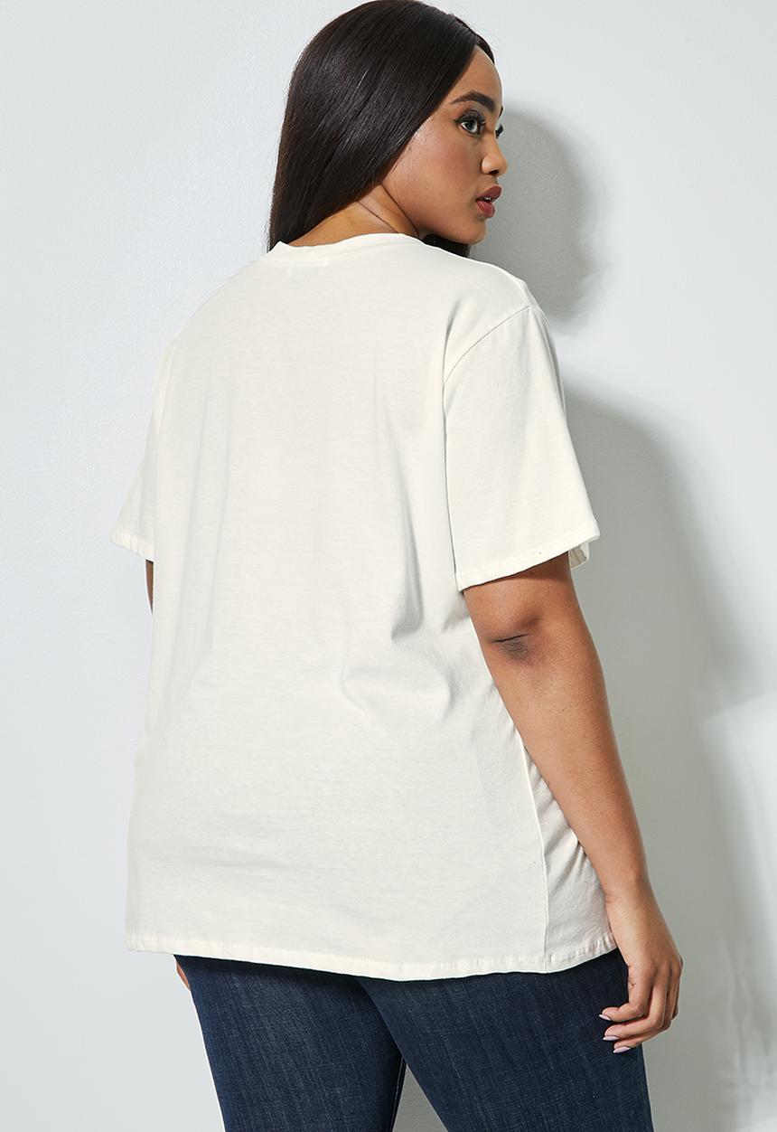 Superbalist - Graphic tee - ecru