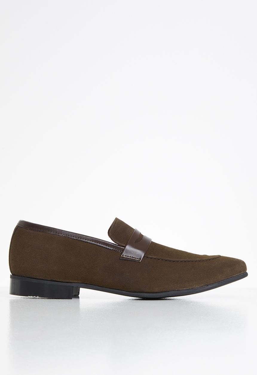 Anton Fabi - Zuriel pu/faux suede - chocolate