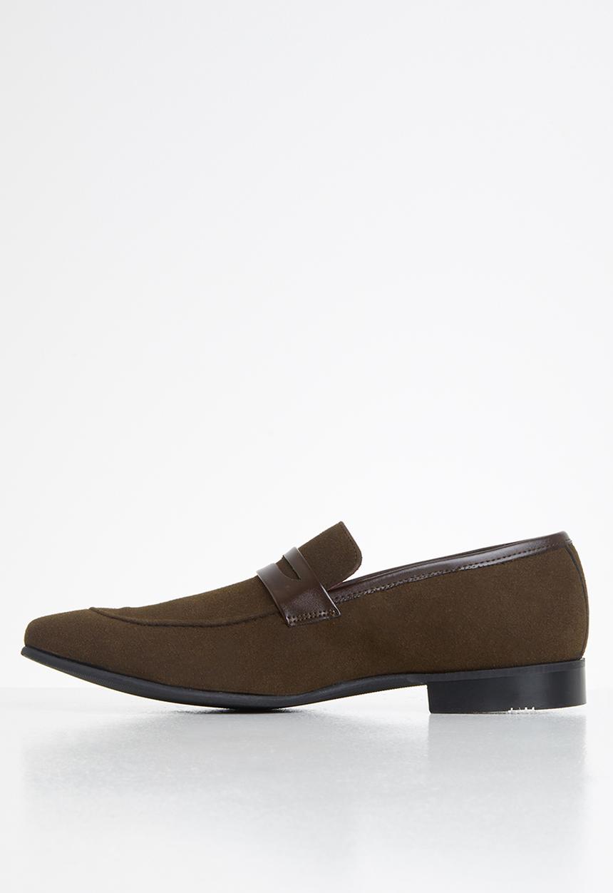 Anton Fabi - Zuriel pu/faux suede - chocolate