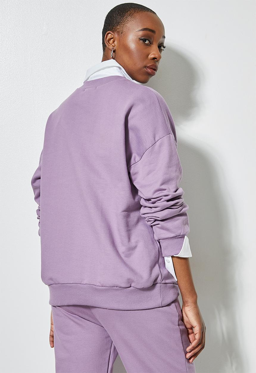 Superbalist - Crew neck sweat - mauve