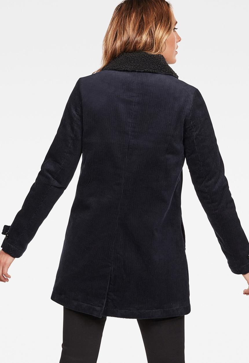 G-STAR - Deline cord mac jacket - mazarine blue