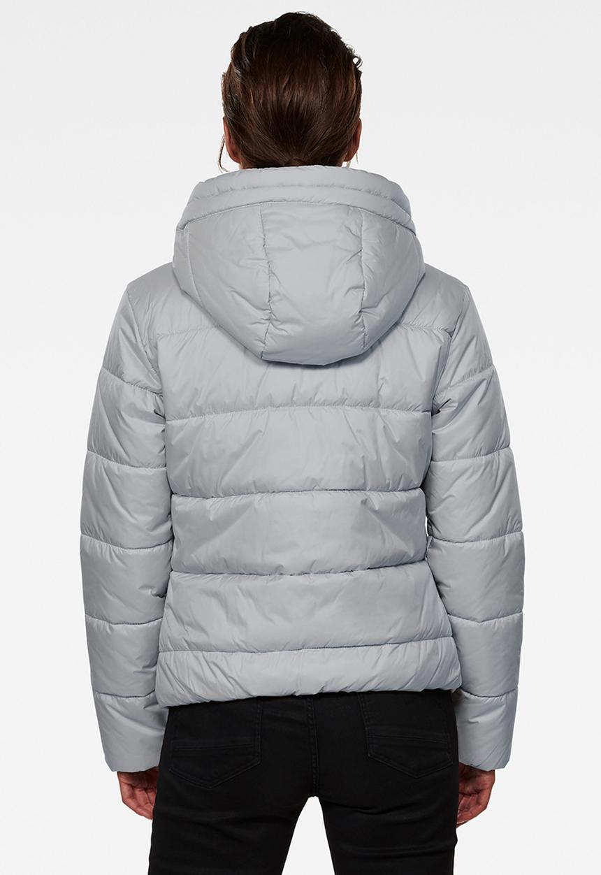G-STAR - Meefic hooded padded jacket - cool grey