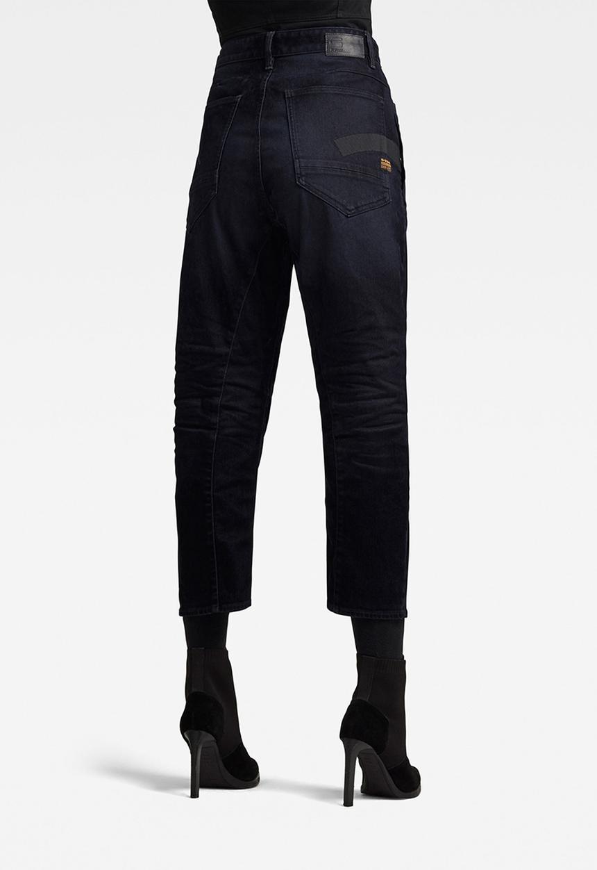 G-STAR - C-staq 3d boyfriend crop jeans - mazarine iced flock