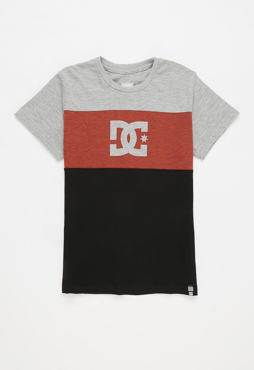 DC - Glen end short sleeve tee boy - black