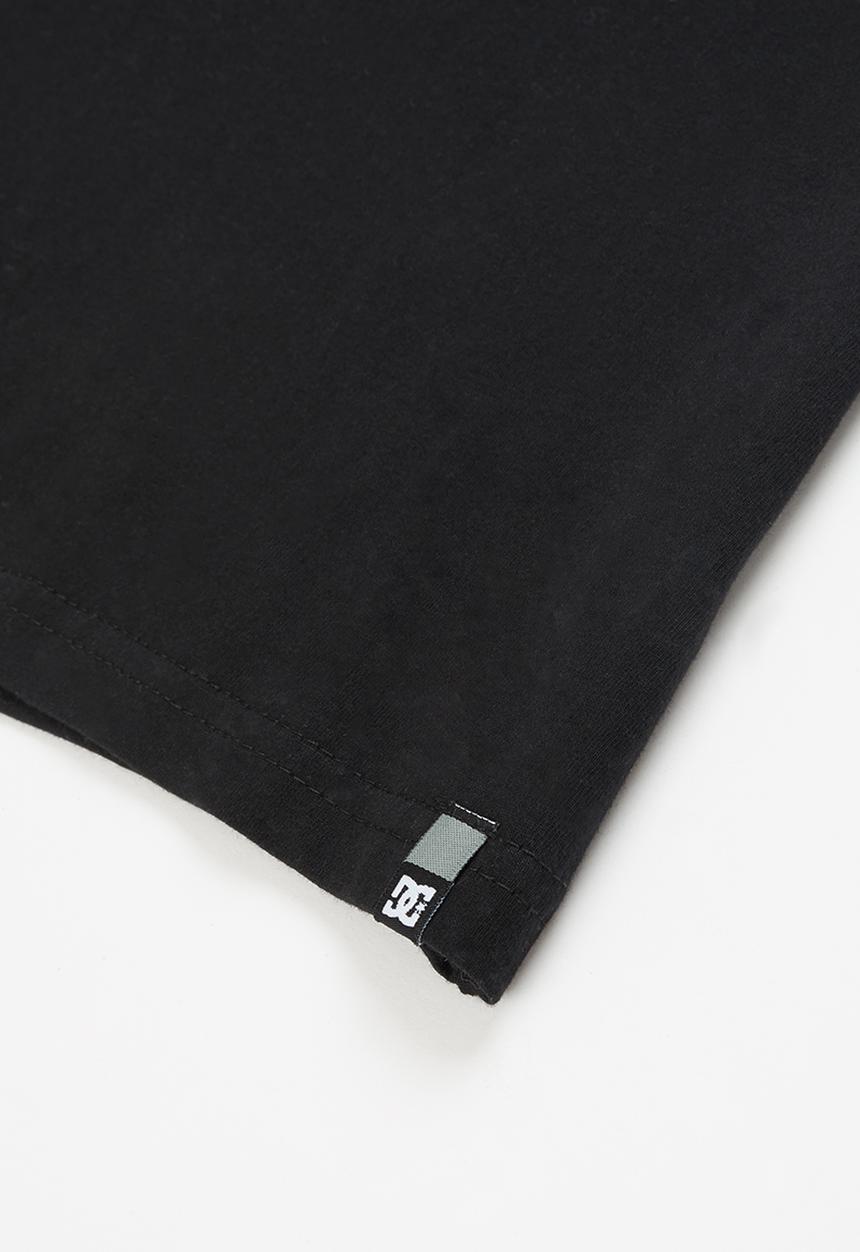 DC - Glen end short sleeve tee boy - black