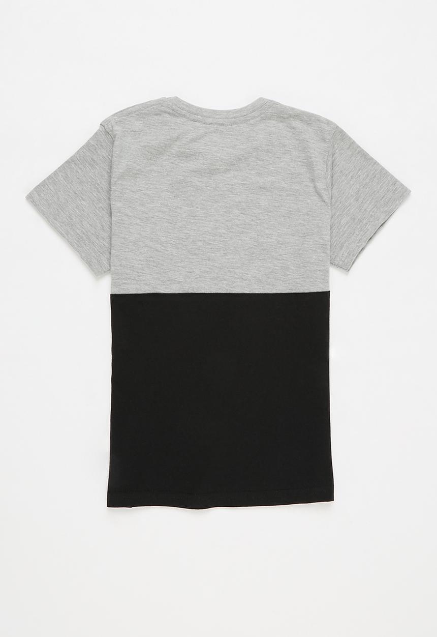 DC - Glen end short sleeve tee boy - black