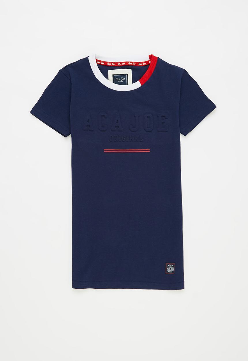 Aca Joe - Pre-boys short sleeve tee - navy