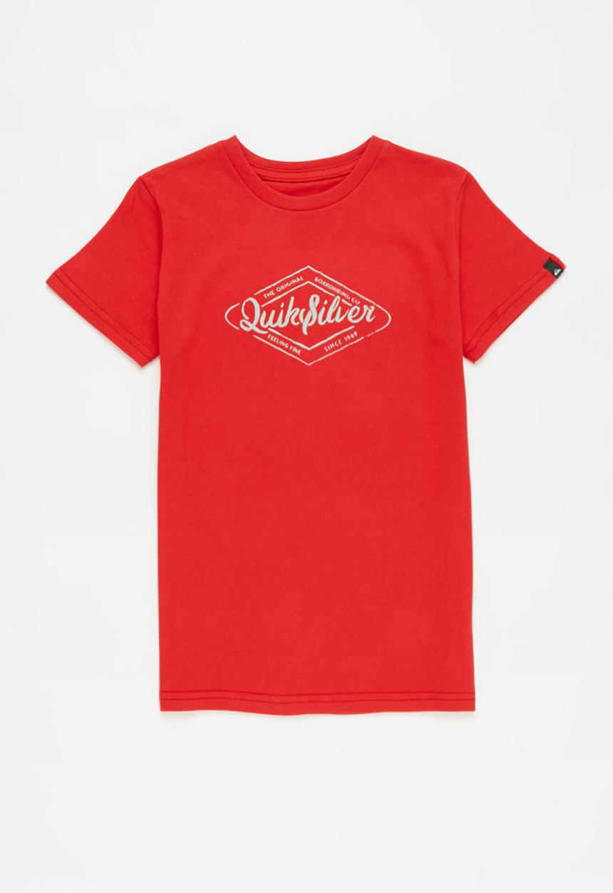 Quiksilver - Harmony hall boys tee - red