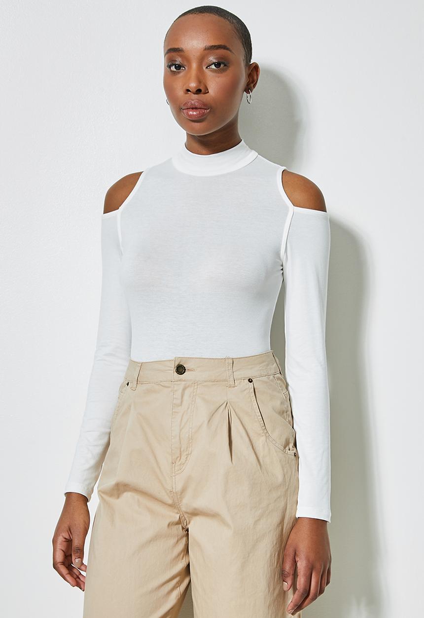 Superbalist - Cutout detail bodysuit - white