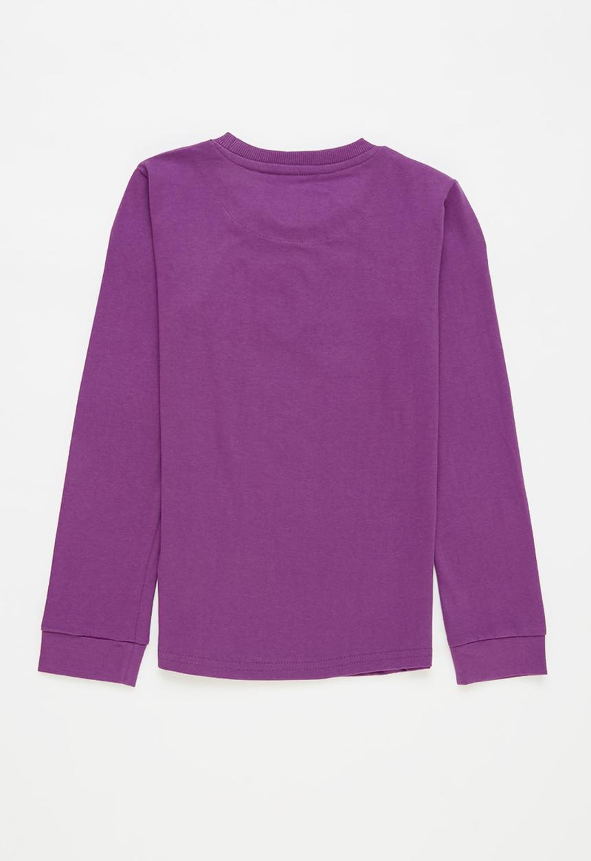 Aca Joe - Pre-girls long sleeve tee - purple