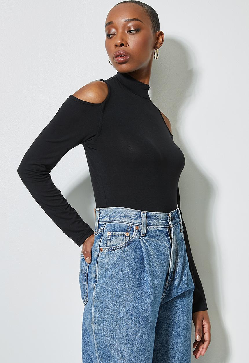 Superbalist - Cutout detail bodysuit - black