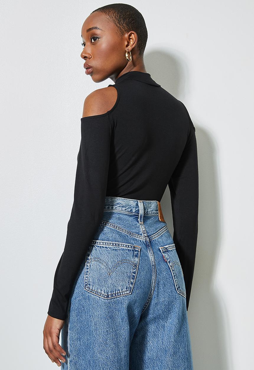 Superbalist - Cutout detail bodysuit - black