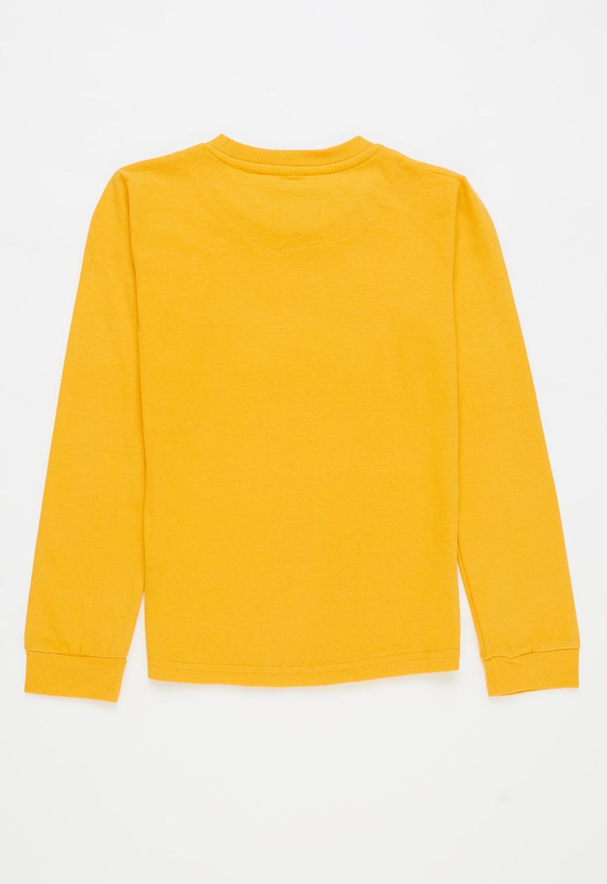 Aca Joe - Pre-girls long sleeve tee - mustard