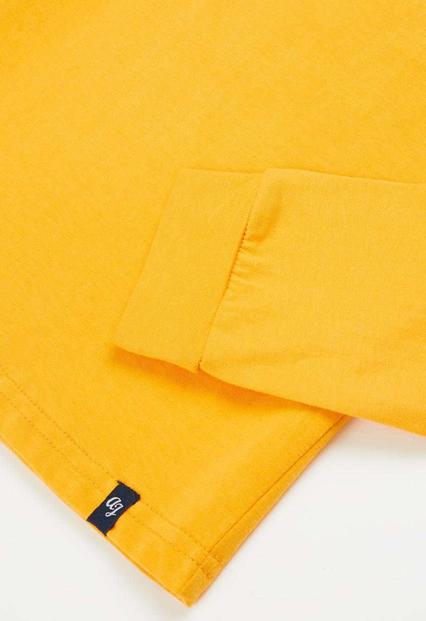 Aca Joe - Big-girls long sleeve tee - mustard