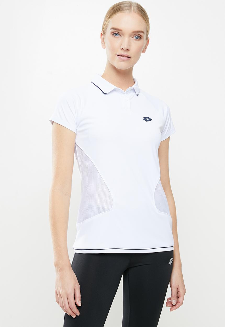lotto - Shela polo tee - white