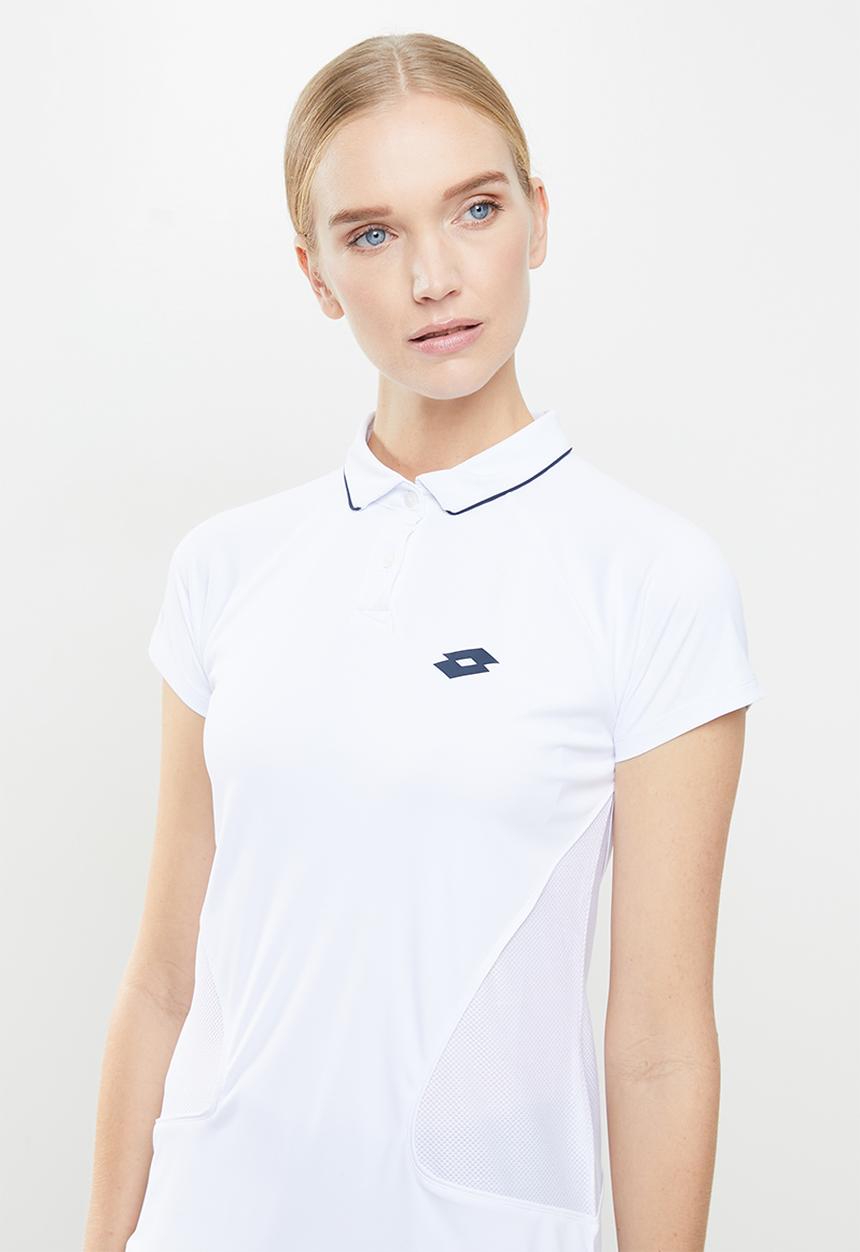 lotto - Shela polo tee - white