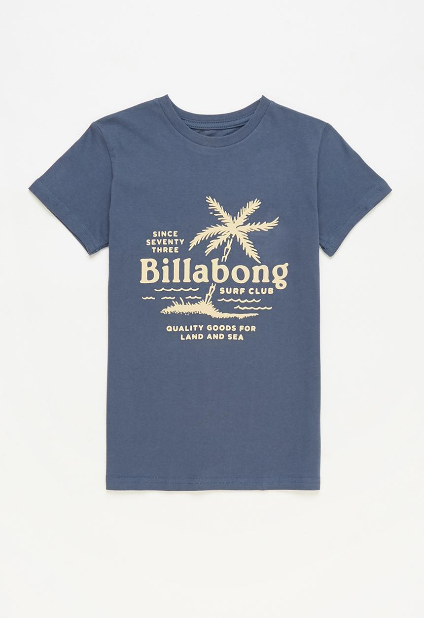 Billabong  - Boys surfclub tee - blue
