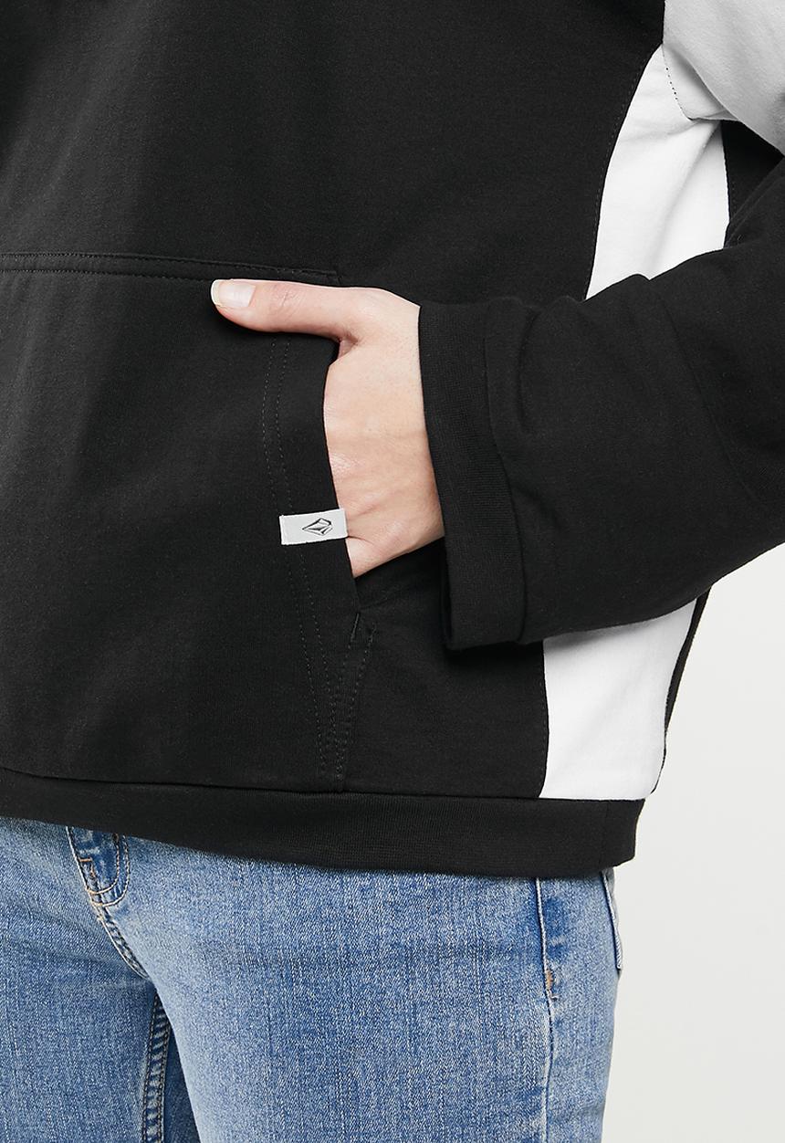 Volcom - Rock the blox hoodie - black & white