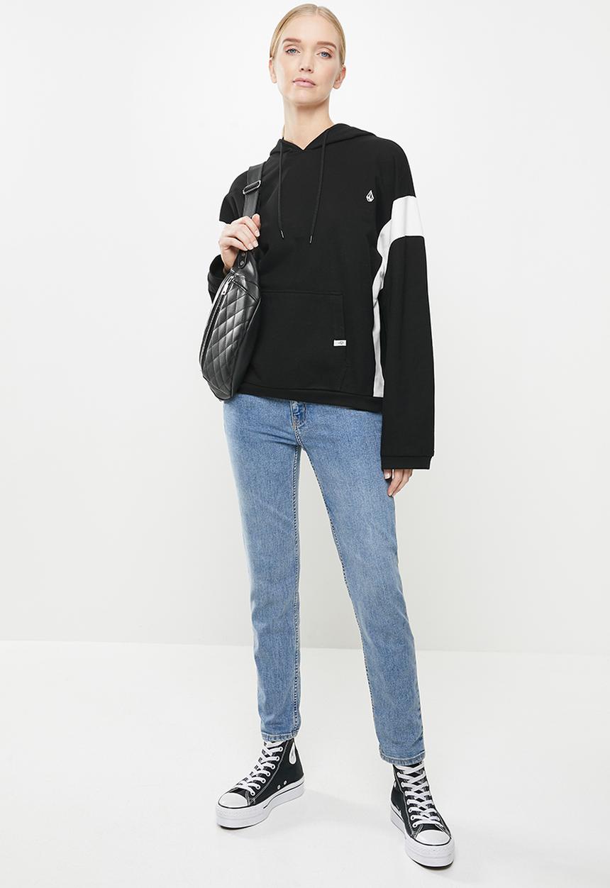 Volcom - Rock the blox hoodie - black & white