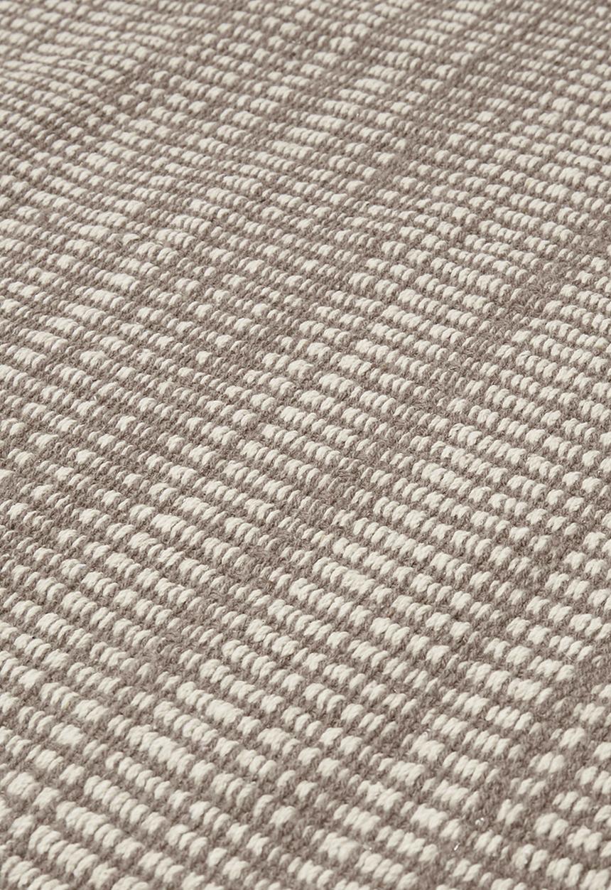 Bathroom Solutions - Cotton bath mat with fringes - taupe