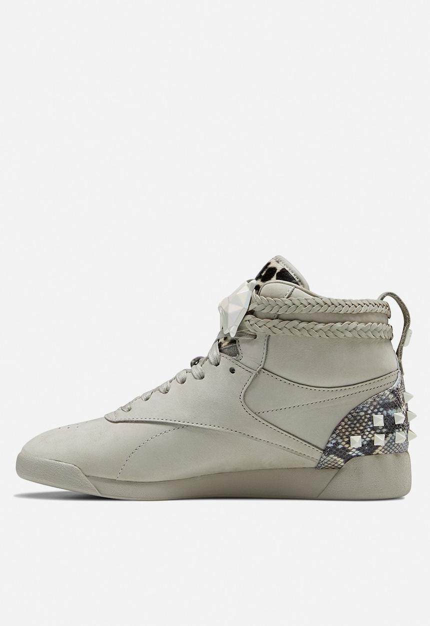 Reebok - Freestyle hi Wonder Woman - shady grey / shady grey / fearless purple