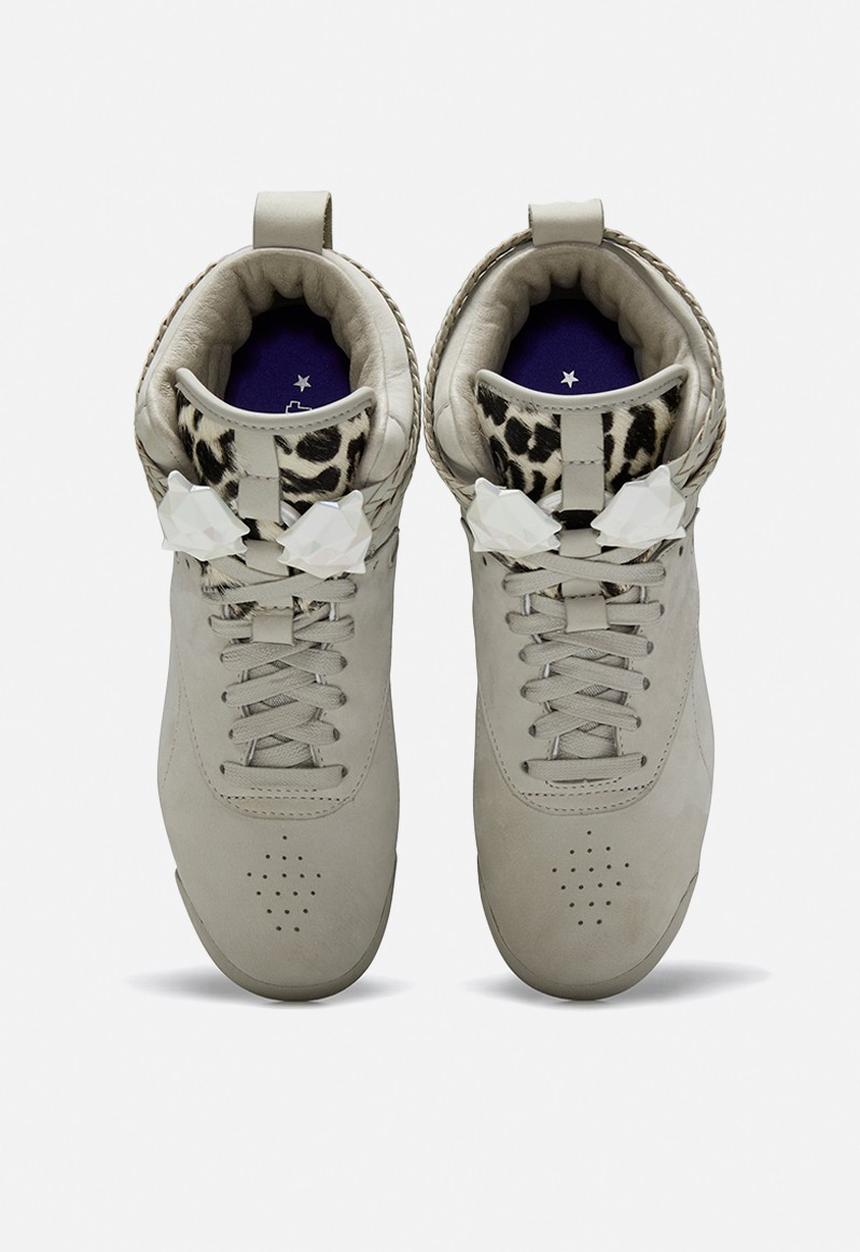 Reebok - Freestyle hi Wonder Woman - shady grey / shady grey / fearless purple