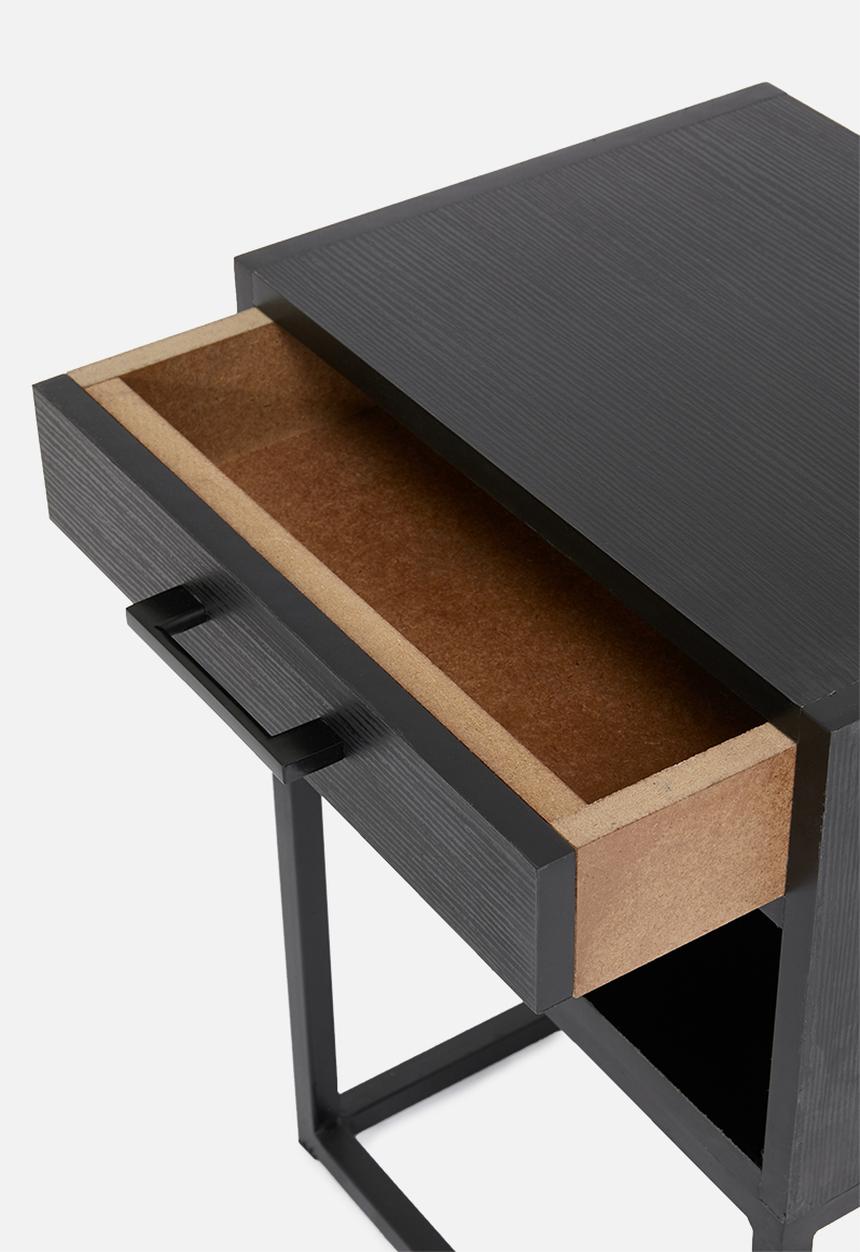 Sixth Floor - Mika bedside - black