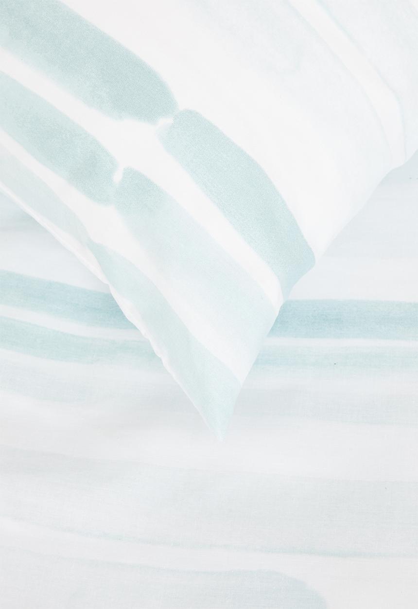 Sixth Floor - Brushstroke printed duvet cover set - blue 