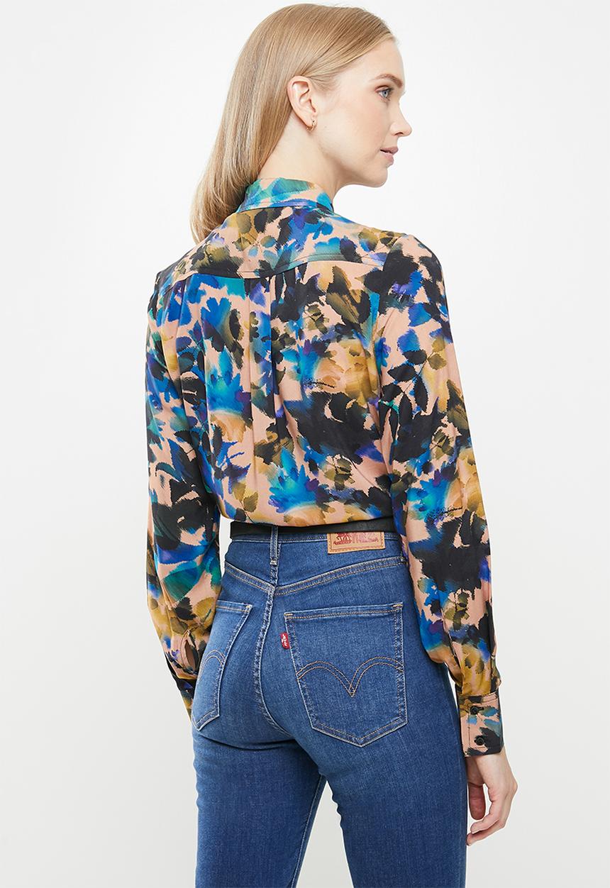 POLO - Josie basic printed shirt - floral