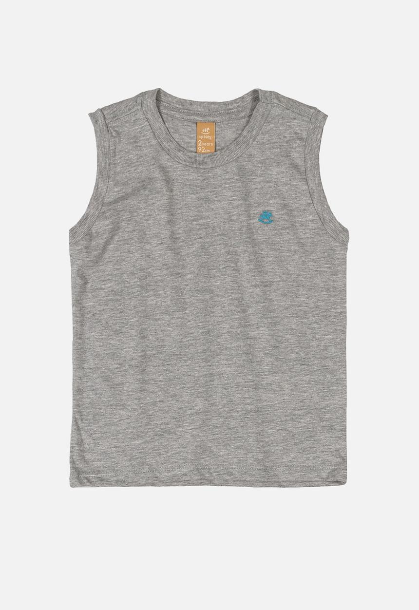UP Baby - Boys sleeveless vest - grey