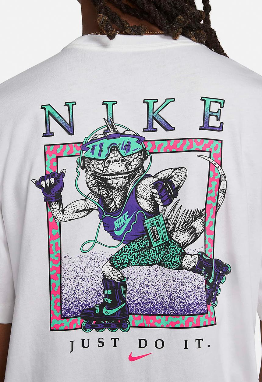 Nike - Nsw beach rollerblader tee - white