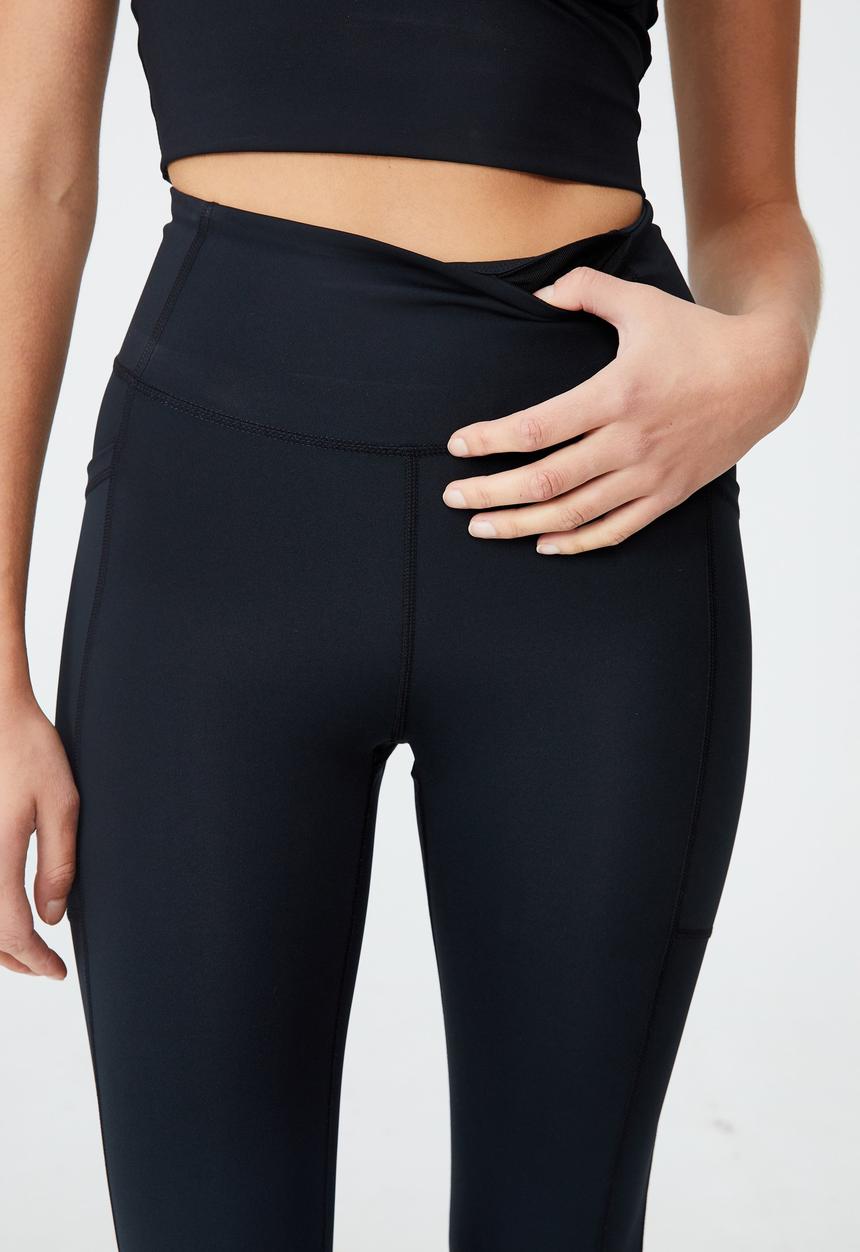 Cotton On - Contouring 7/8 tight - black