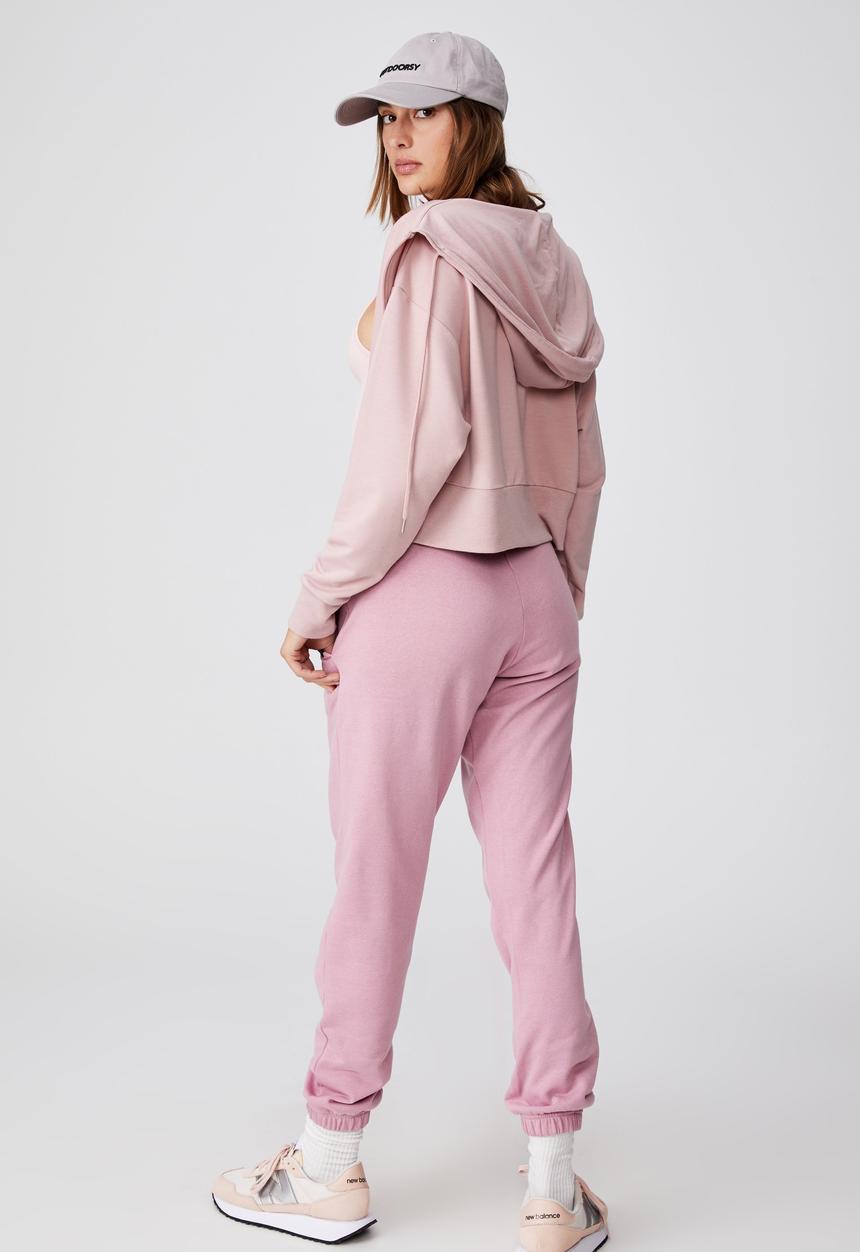 Cotton On - Lifestyle gym track pant - orchid smoke