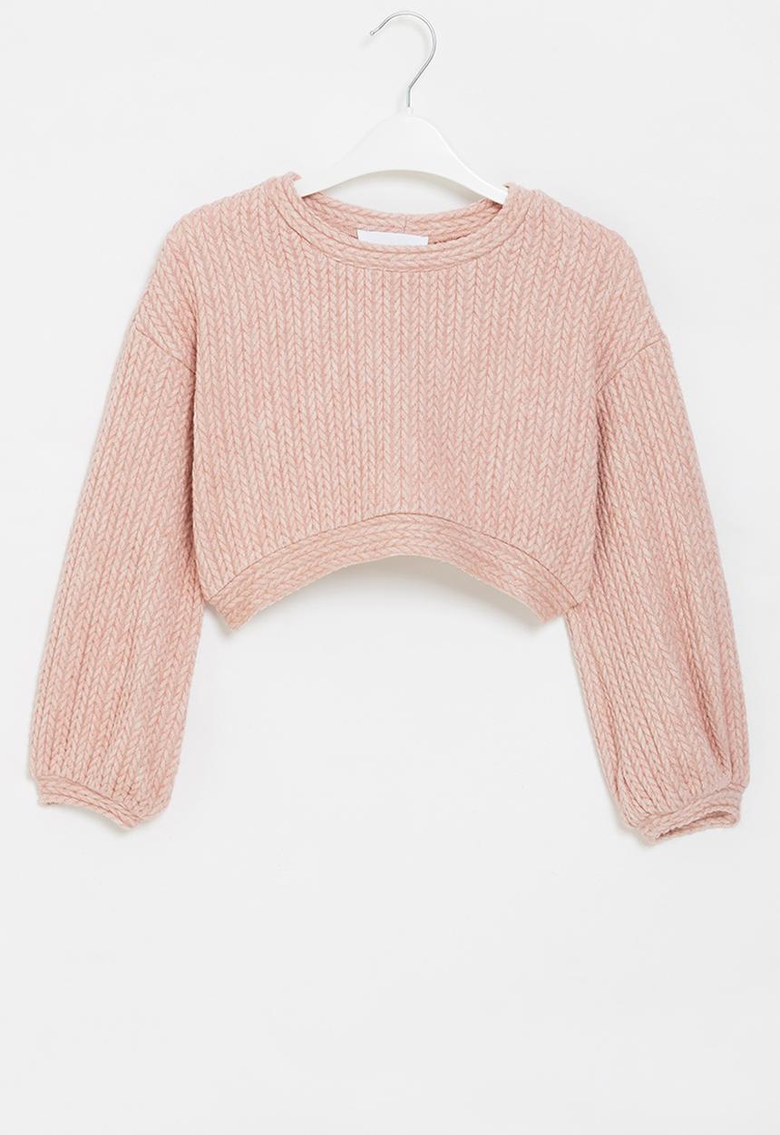 Superbalist - Cropped sweat top - pink