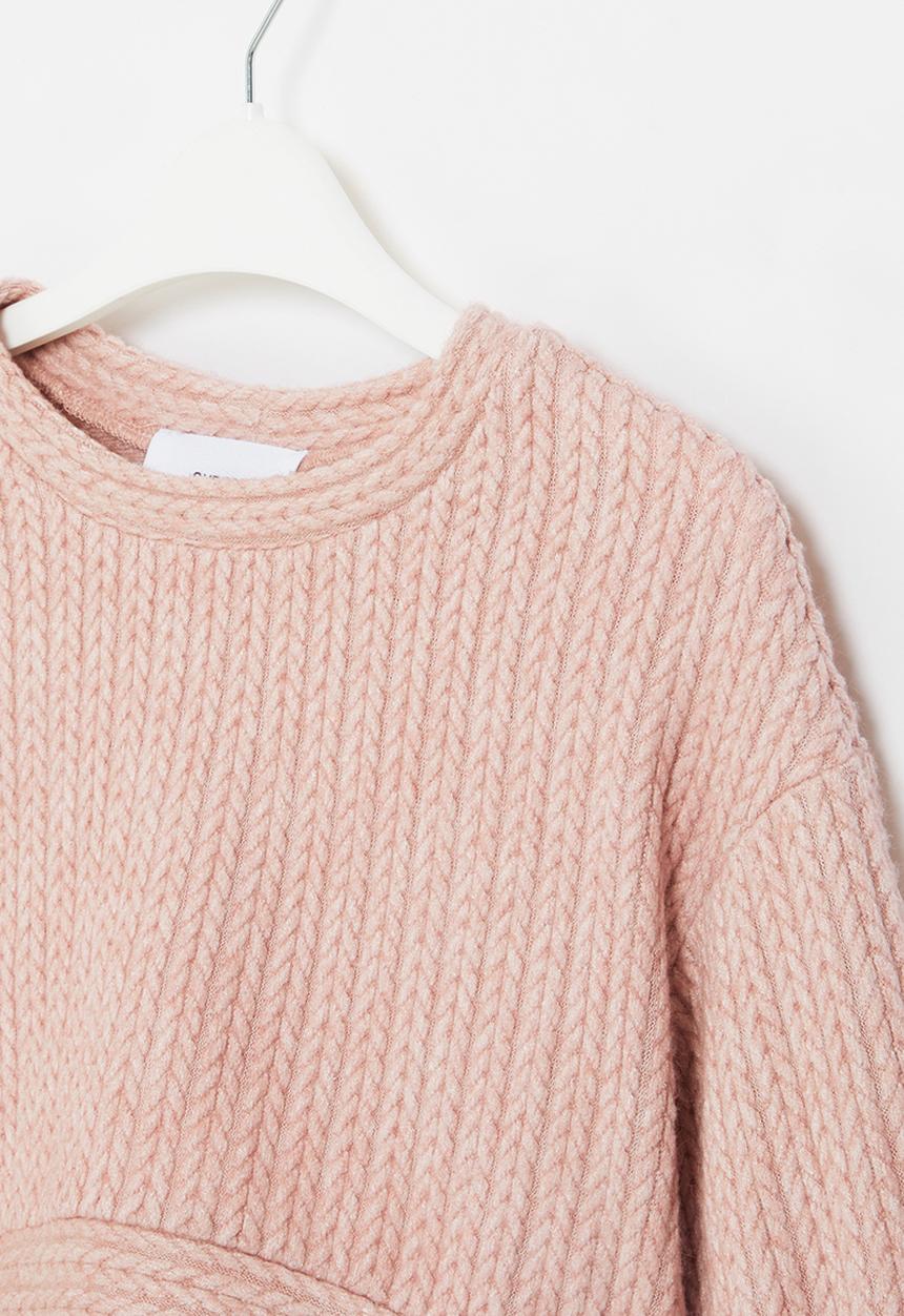 Superbalist - Cropped sweat top - pink