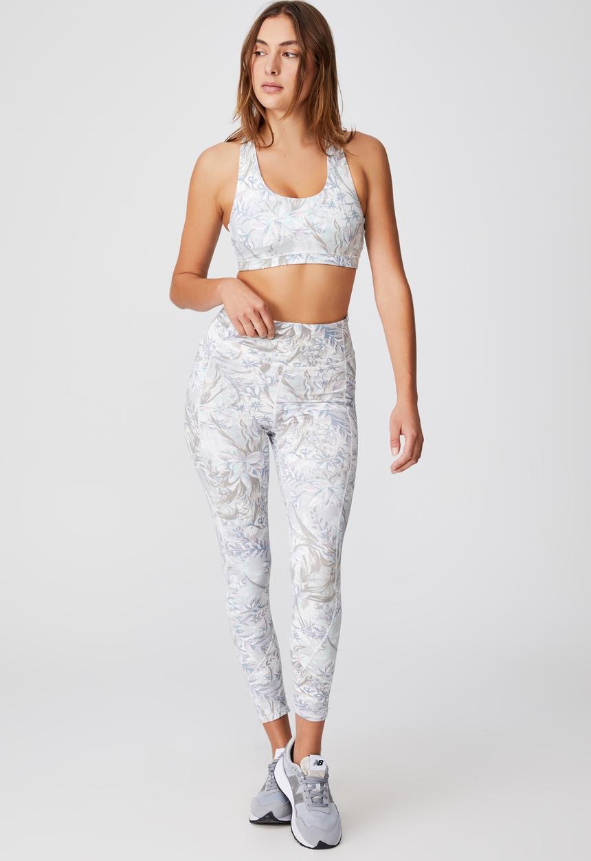 Cotton On - Lifestyle strappy crop - vintage floral light