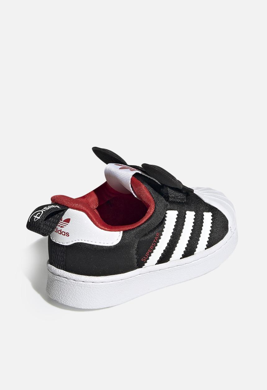 adidas Originals - Infants superstar 360 - core black/ftwr white/vivid red